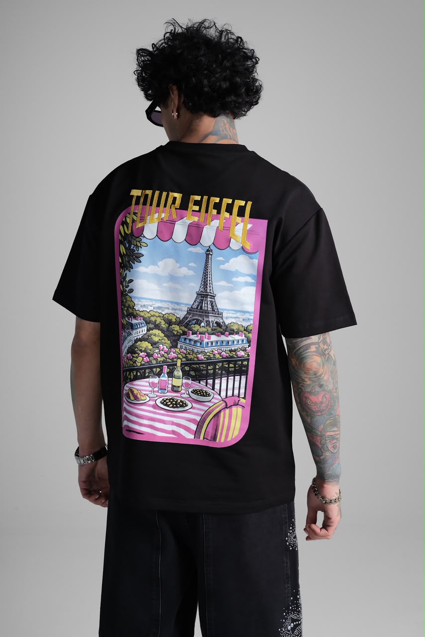 T-shirt Oversize Tour Eiffel