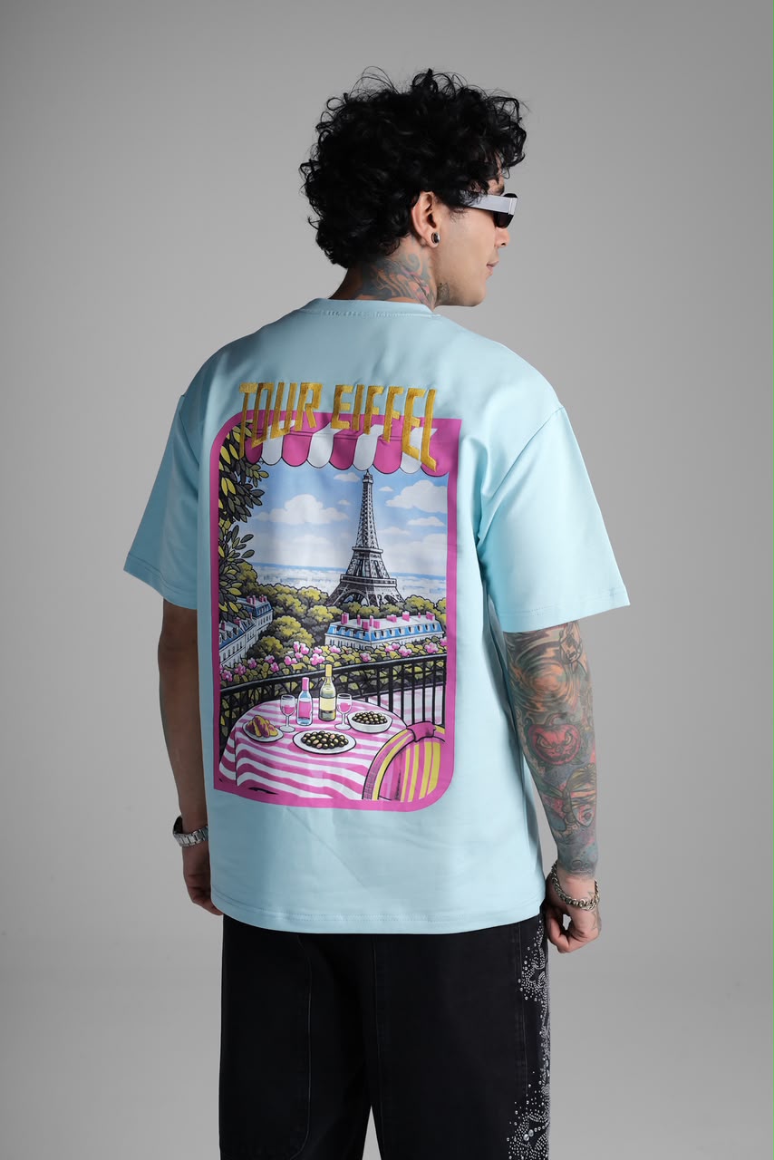 T-shirt Oversize Tour Eiffel