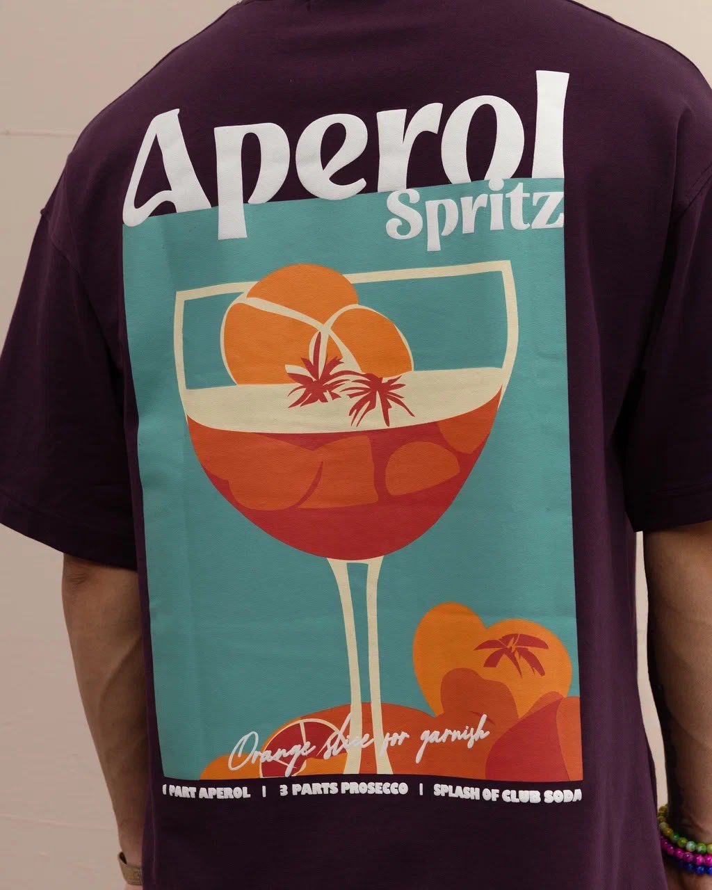 T-shirt Oversize Aperol