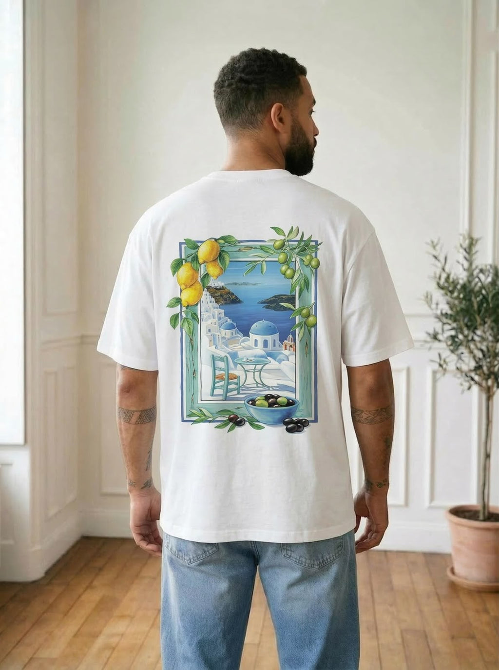 T-shirt Oversize Santorini