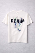 T-shirt Oversize Denim