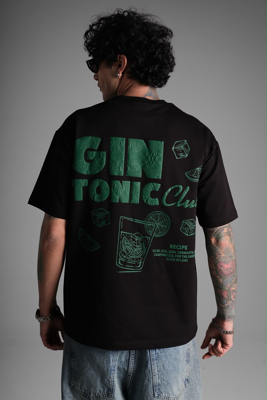 T-shirt Oversize Gin Tonic