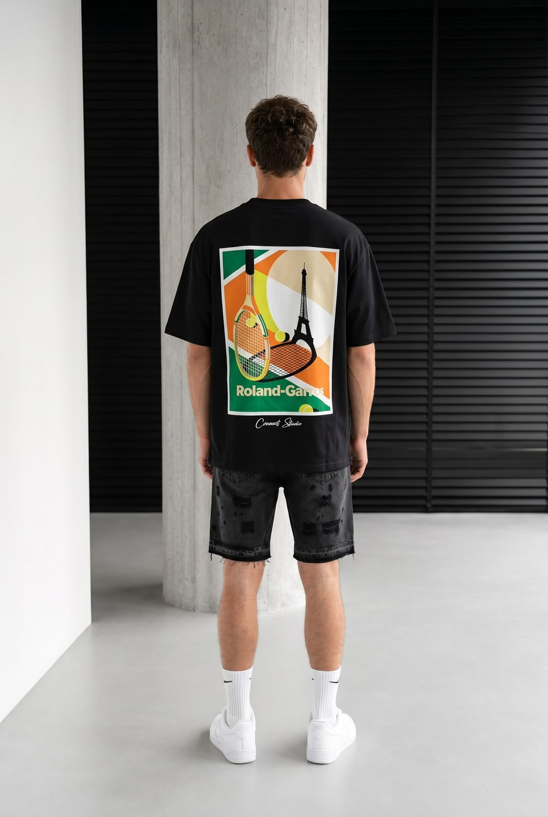 T-shirt oversize Roland garros
