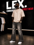 Jeans gris noir