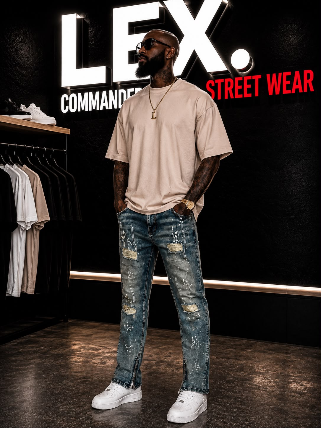 Jeans bleu