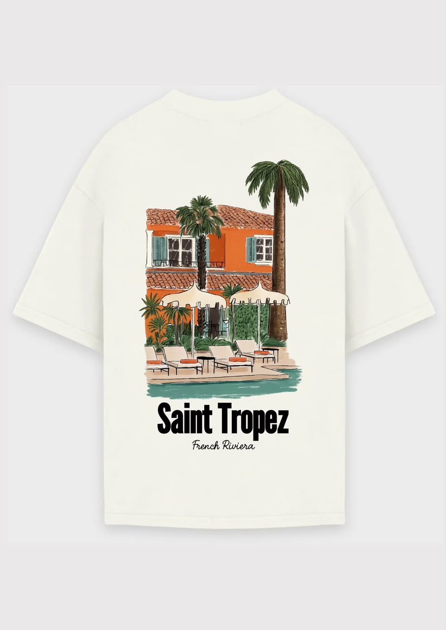 T-shirt saint tropez