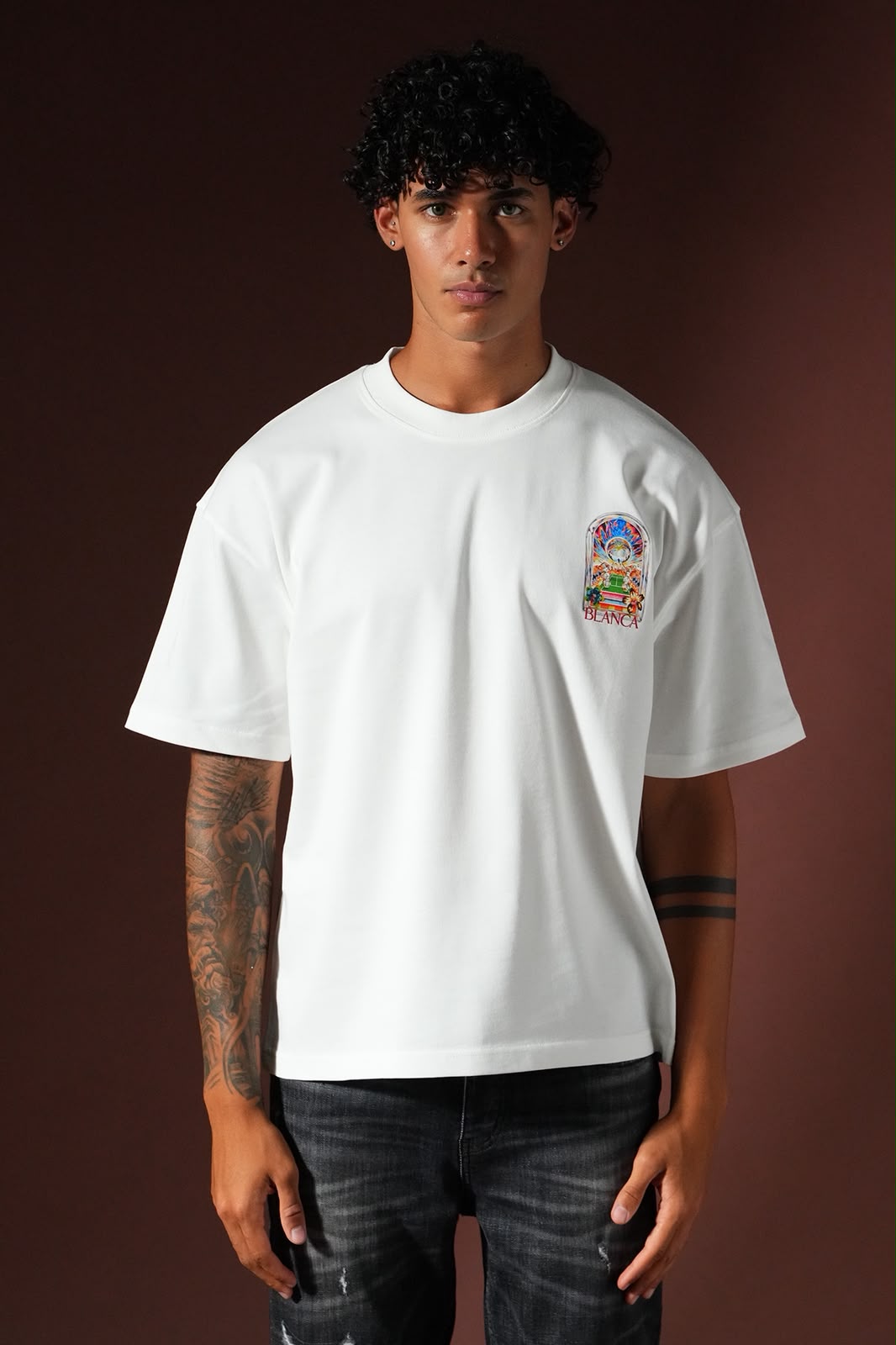T-shirt Oversize Blanca