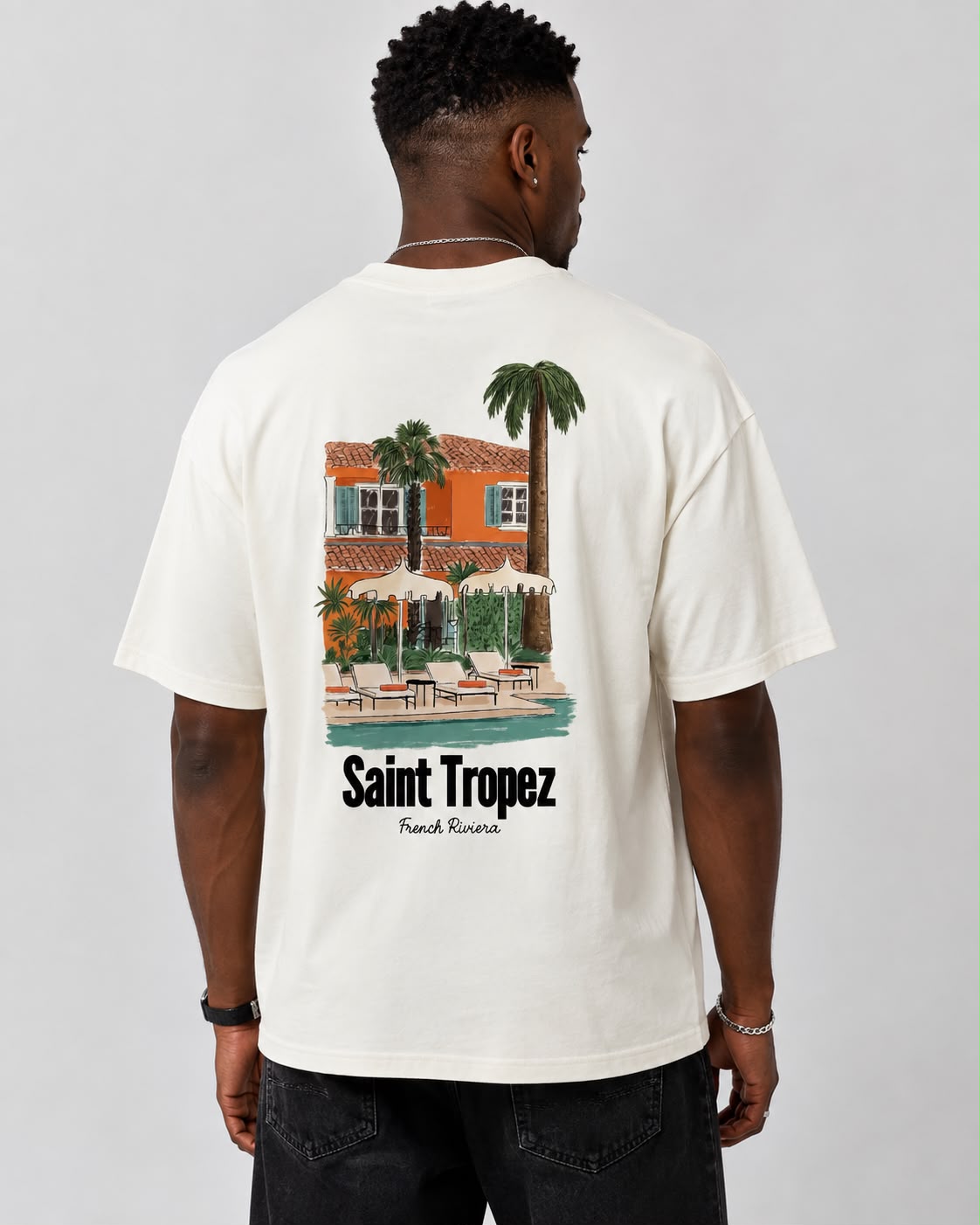 T-shirt saint tropez